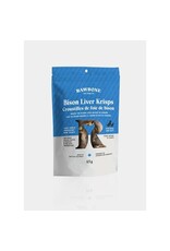 Rawbone Grass Fed Bison Liver Krisps 65Gm