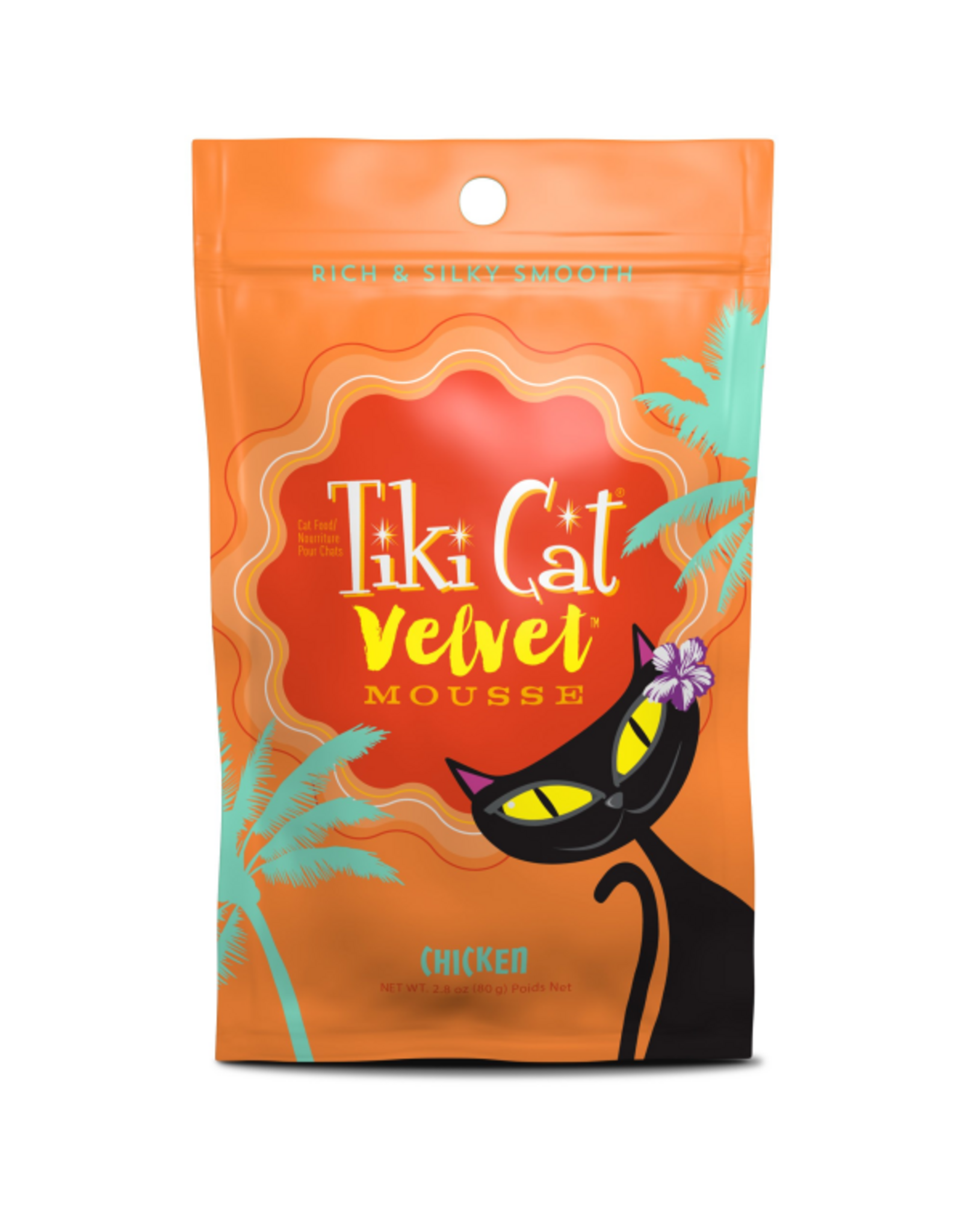TikiCat Velvet Mousse GF Chicken in Broth 2.8 oz