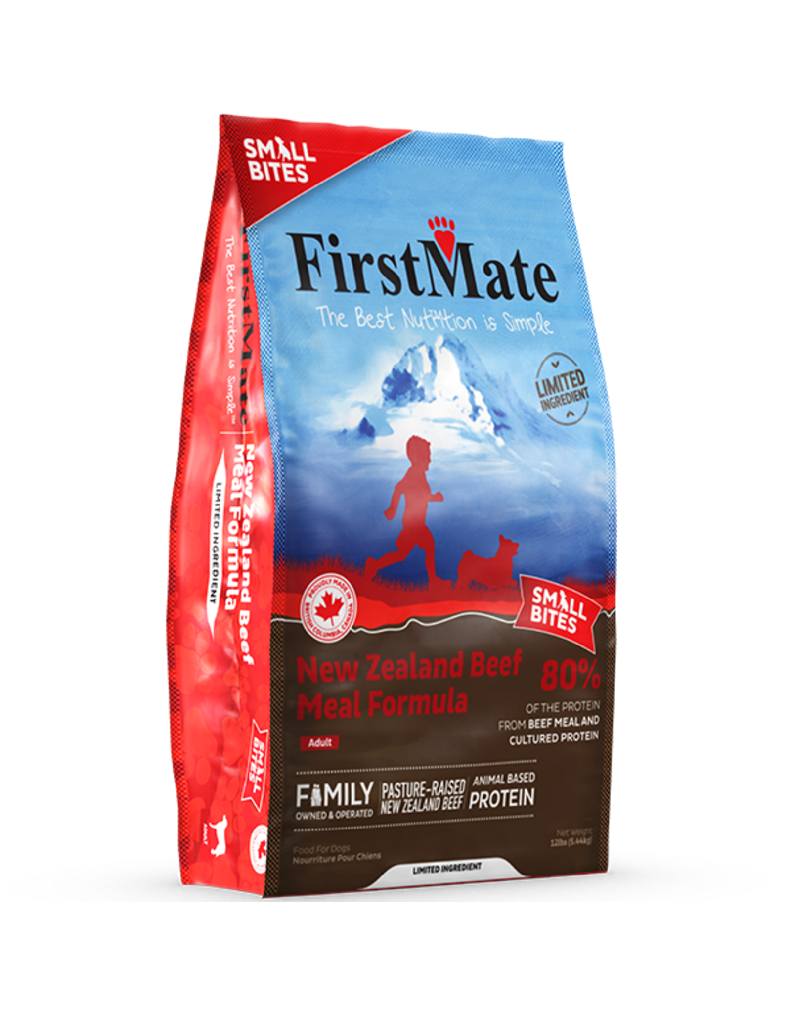 FirstMate Dog LID GF New Zealand Beef Small Bites