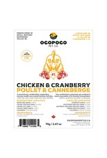 Ogopogo Pet Co. Freeze Dried Chicken & Cranberry