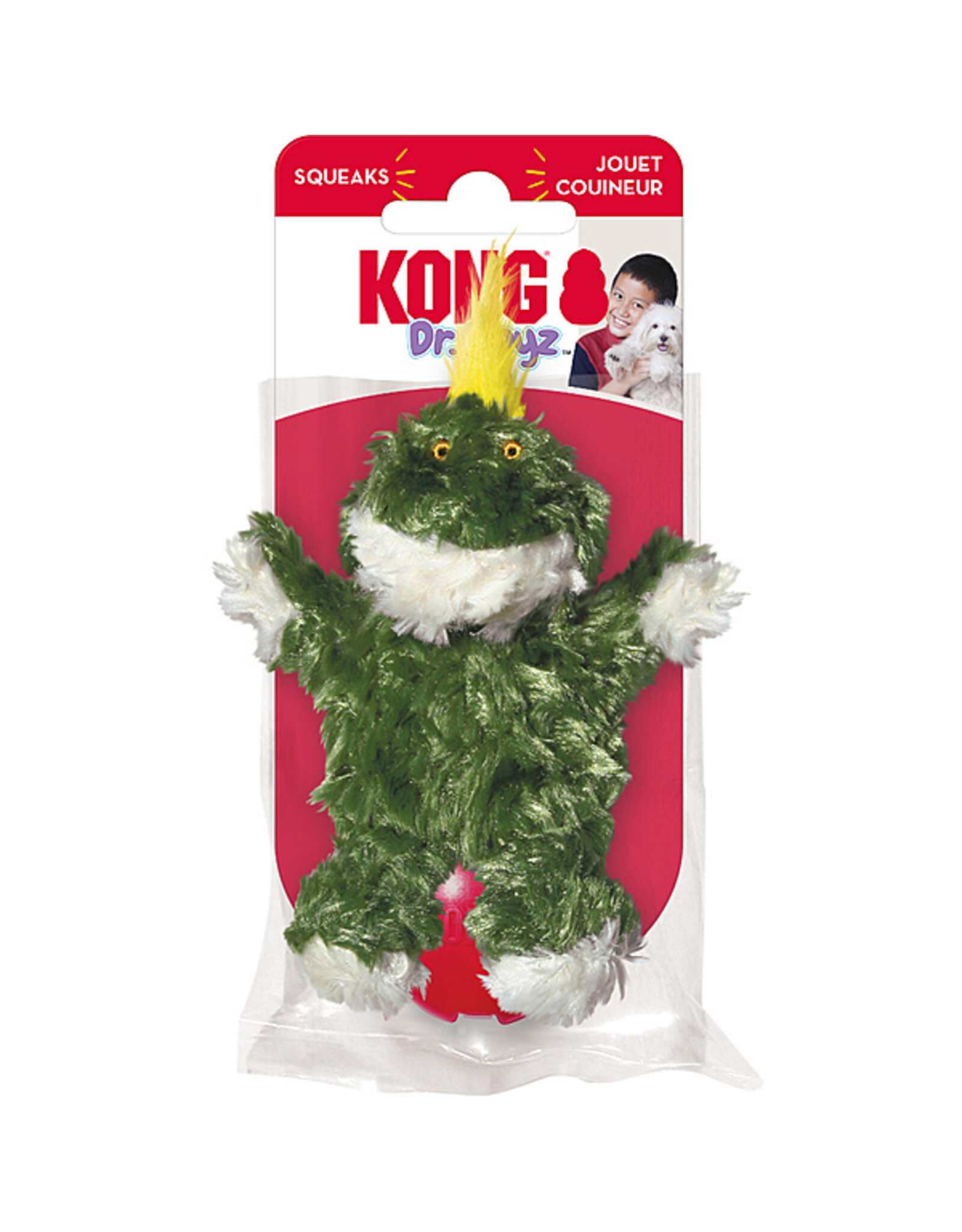 Kong Frog XSmall | Replaceable Squeaker