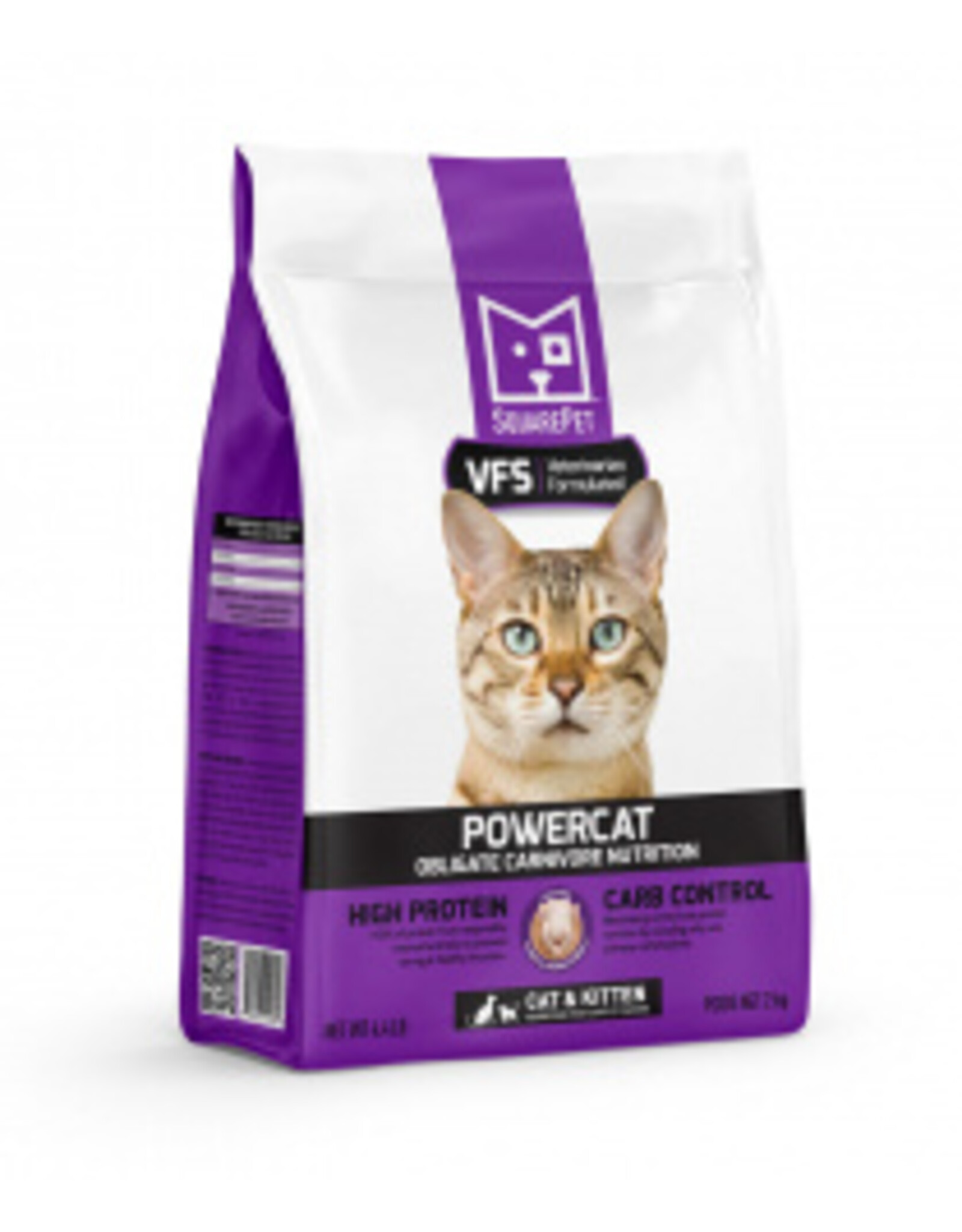 SquarePet PowerCat Grain-Free Turkey & Chicken 2kg
