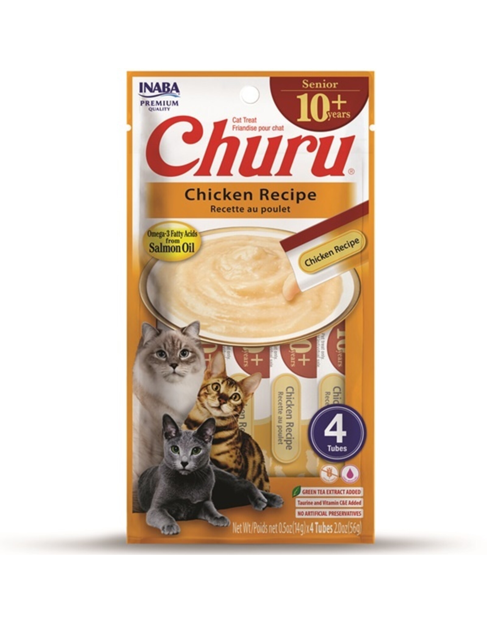 INABA Churu Senior 10+ Chicken 2oz
