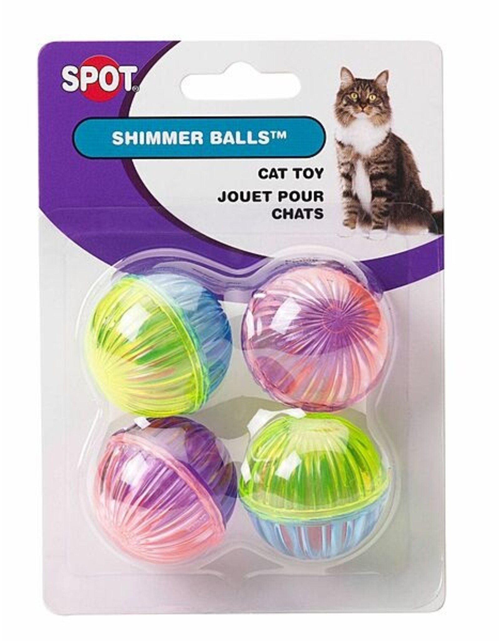 Cat Shimmer Balls 4PK