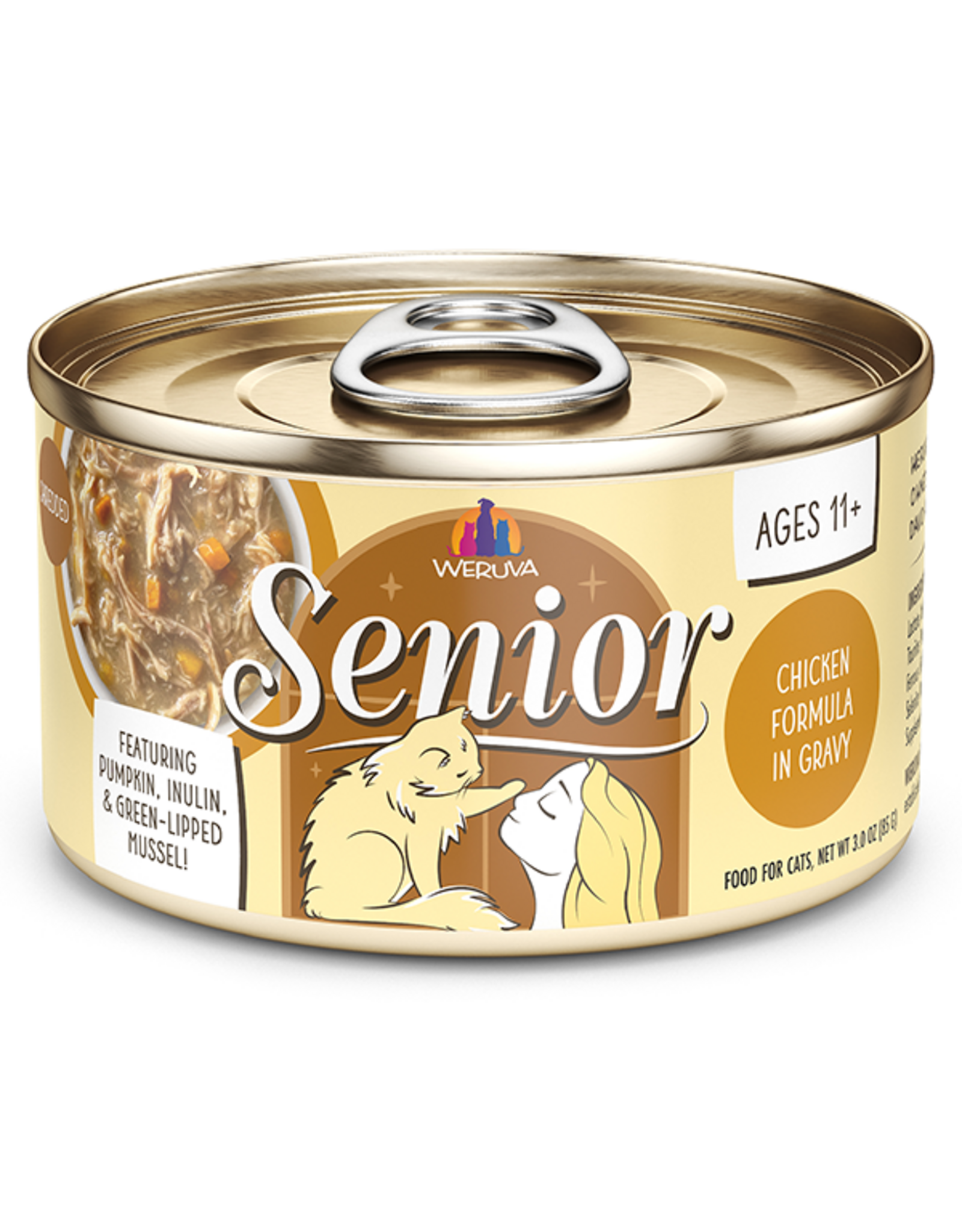 Weruva Senior Chicken Formula in Gravy 3oz