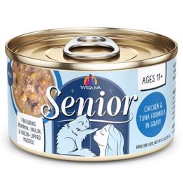 Weruva Senior Chicken & Tuna Formula in Gravy 3oz