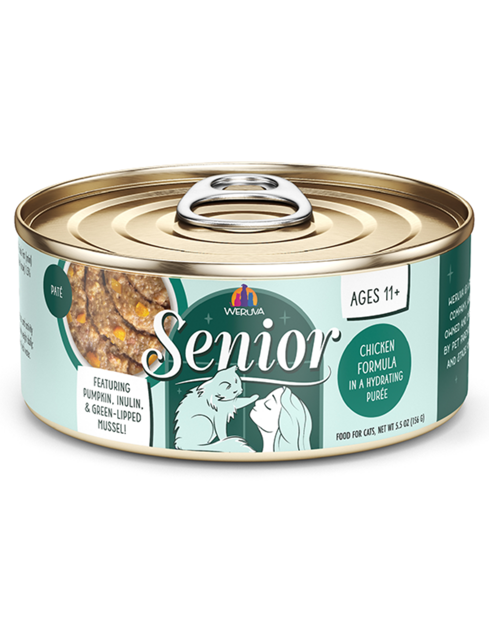 Weruva Senior Chicken Formula in a Hydrating Puree 5.5oz