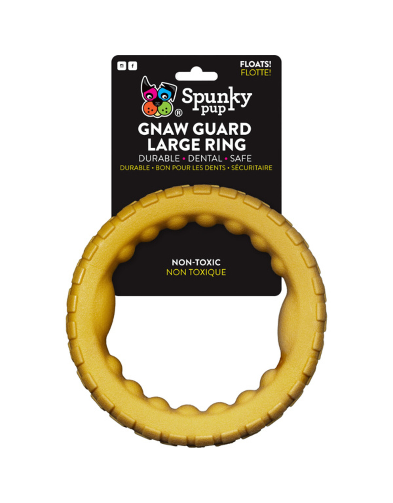 Spunky Pup Gnaw Guard Ring - Assorted Lg