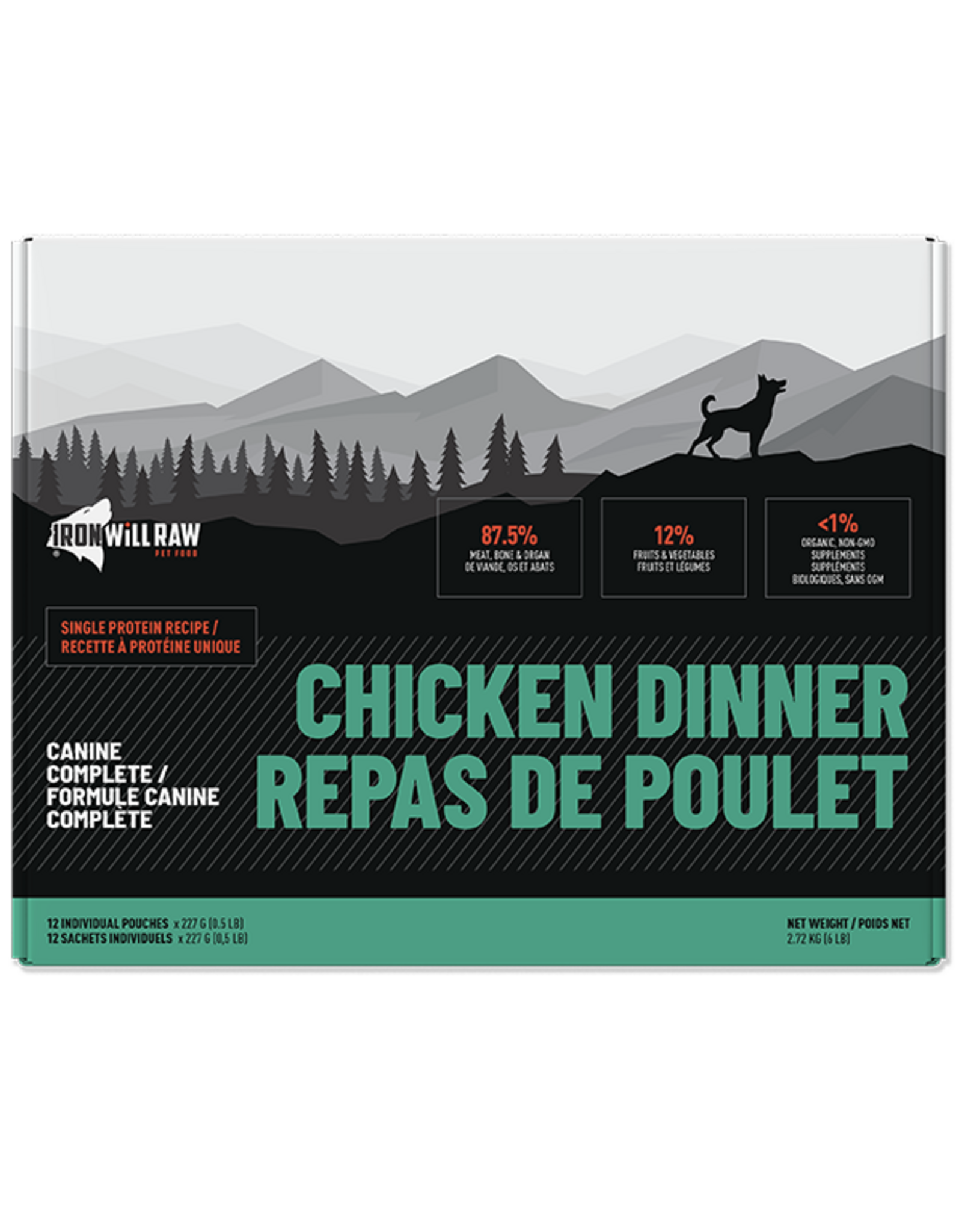 Dog Complete Chicken Single Protein 12/0.5lb