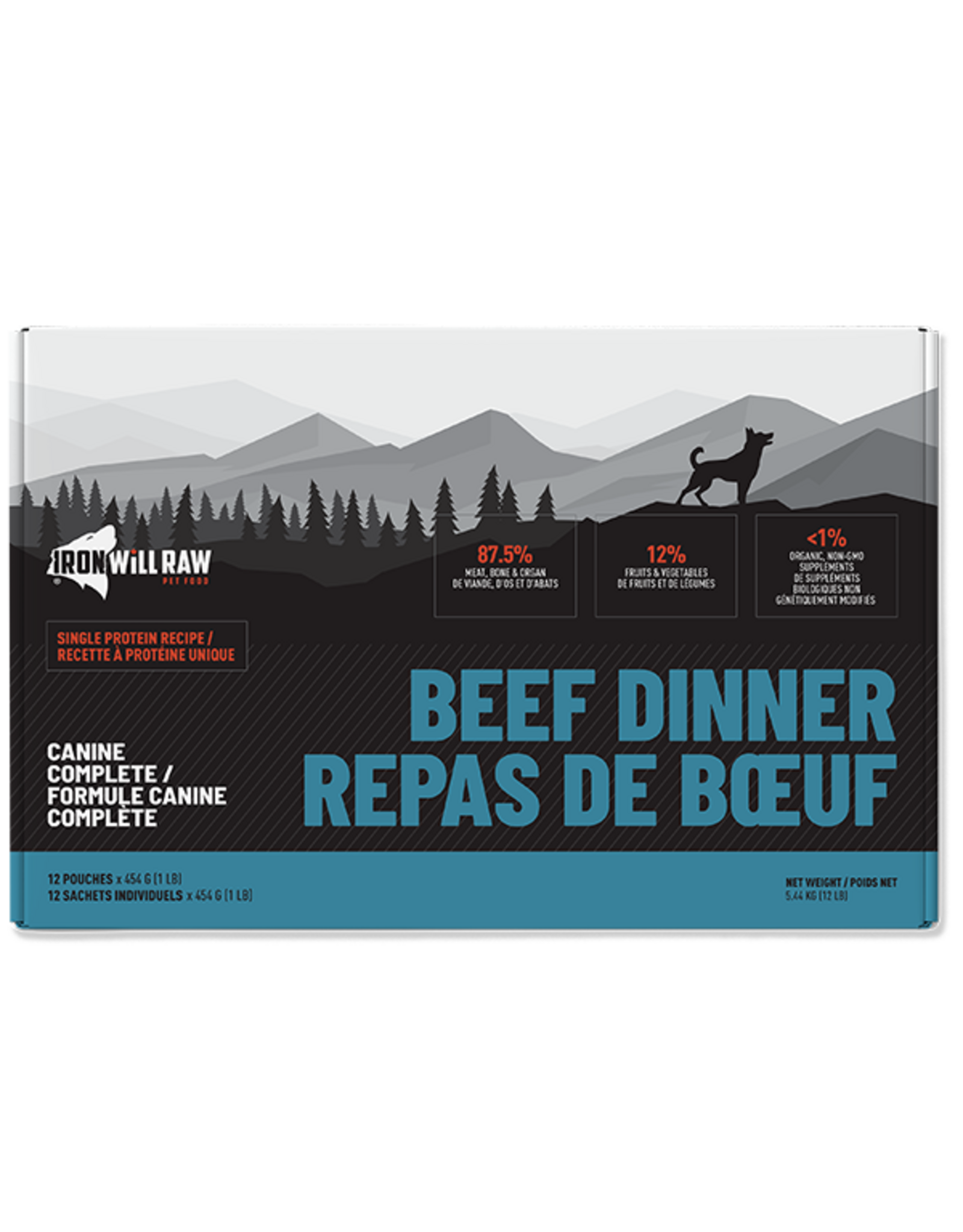 Dog Complete Beef Single Protein 12/1lb