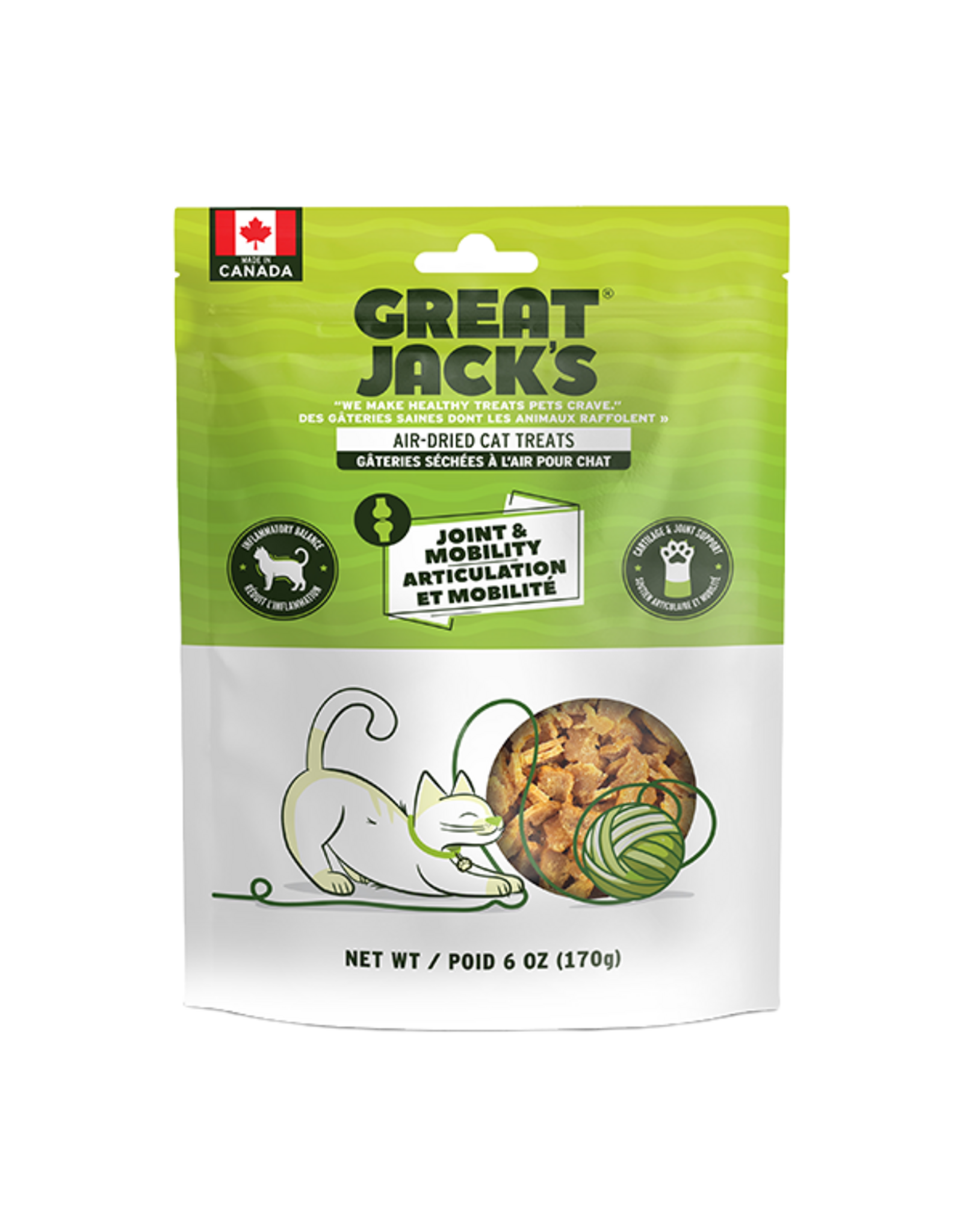 Canadian Jerky Co. Ltd Great Jack's Functional Air-Dried Treat