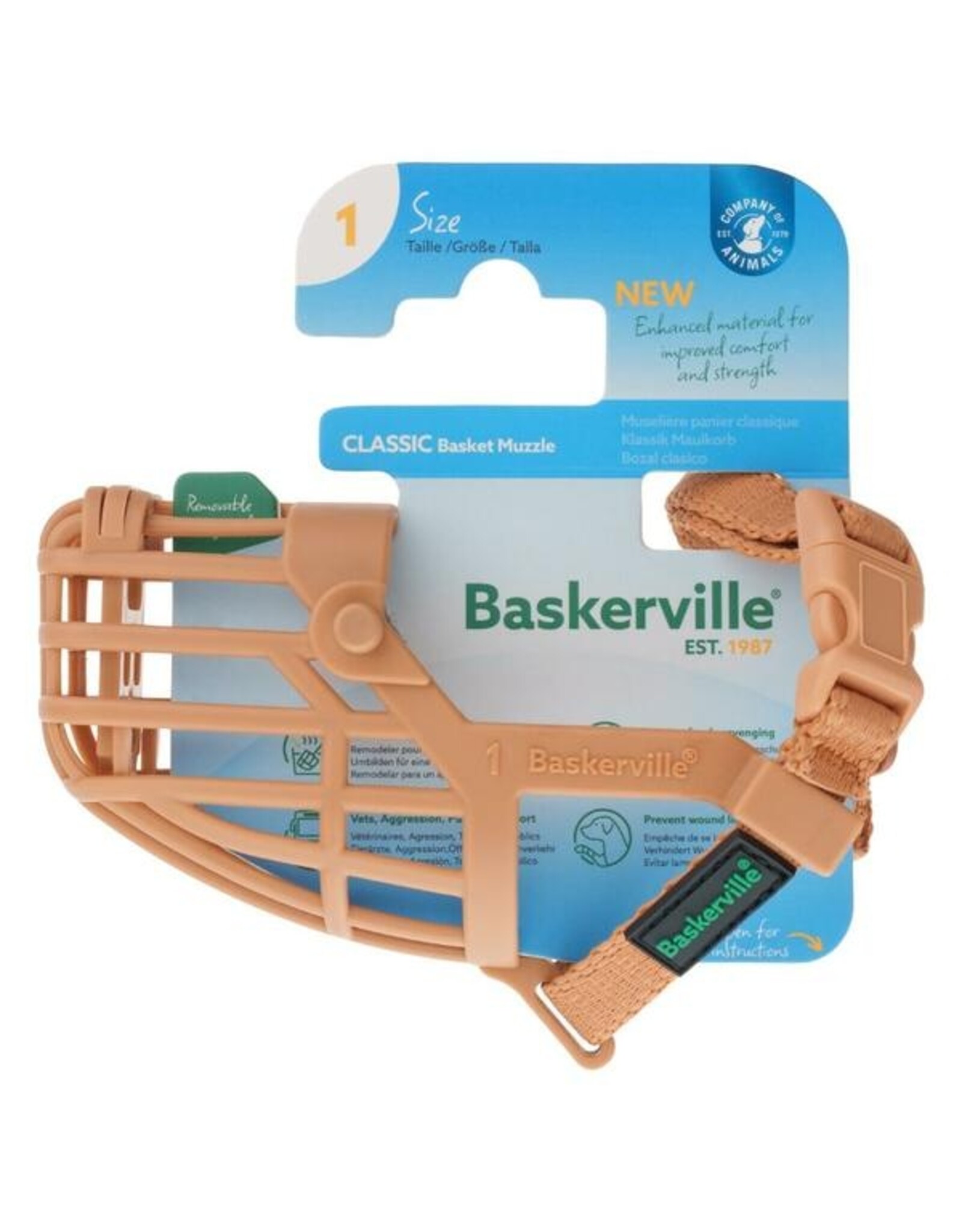 Company of Animals Baskerville Classic Basket Muzzle