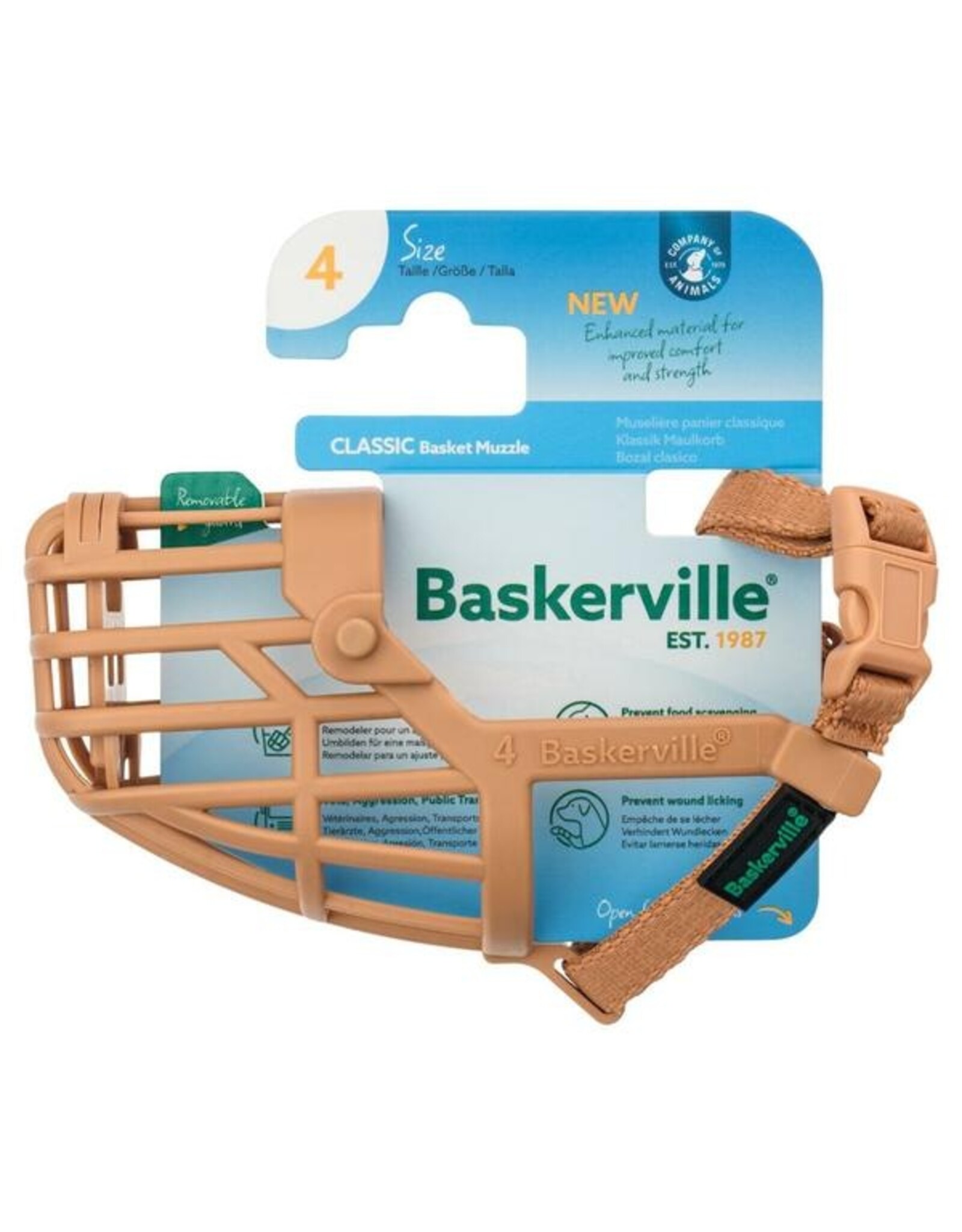 Company of Animals Baskerville Classic Basket Muzzle