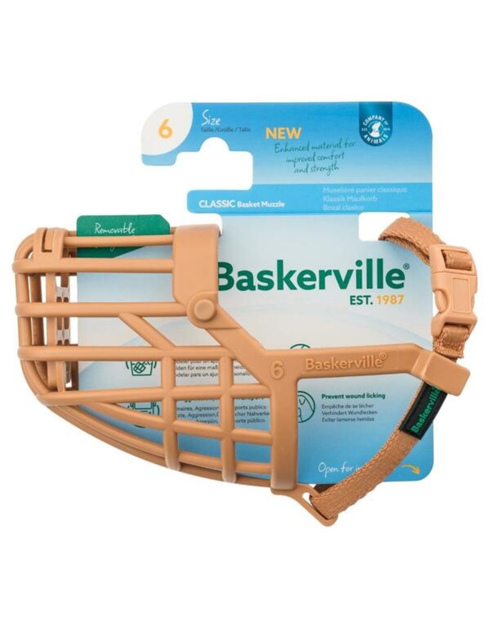 Company of Animals Baskerville Classic Basket Muzzle