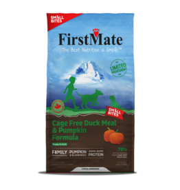 FirstMate Dog LID GF Duck & Pumpkin Small Bites 12lb