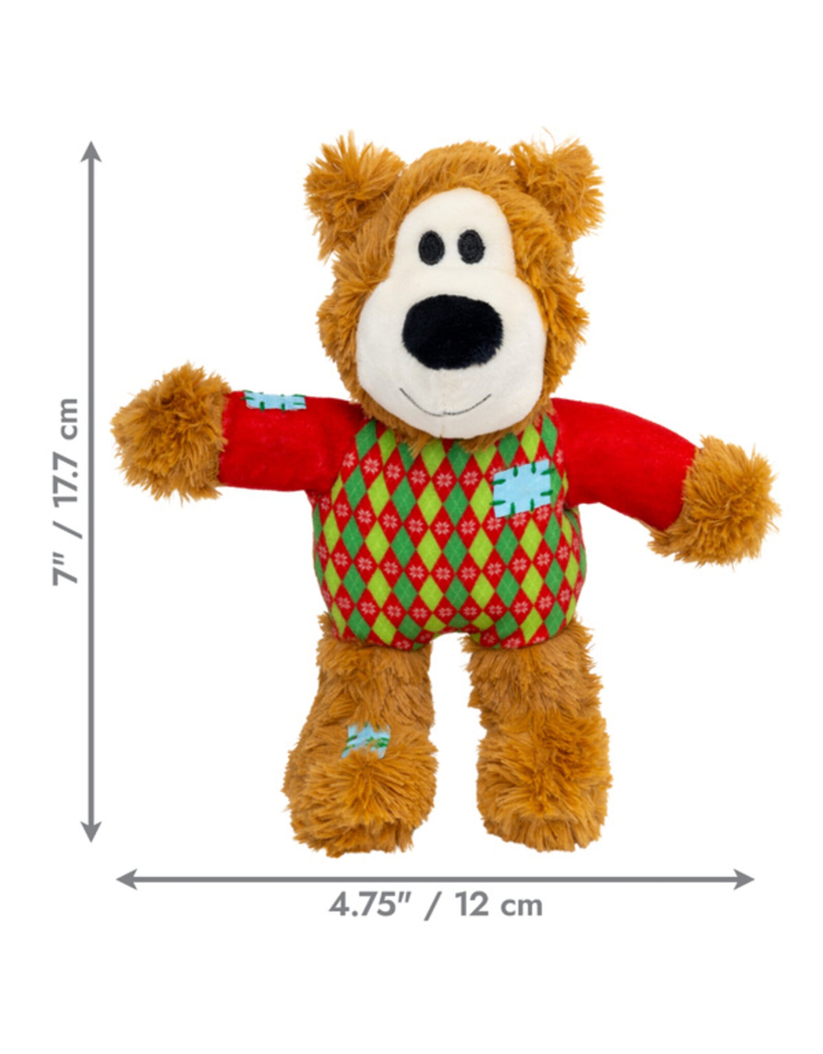 Kong Wild Knots Sweater Bear Red SM/Med