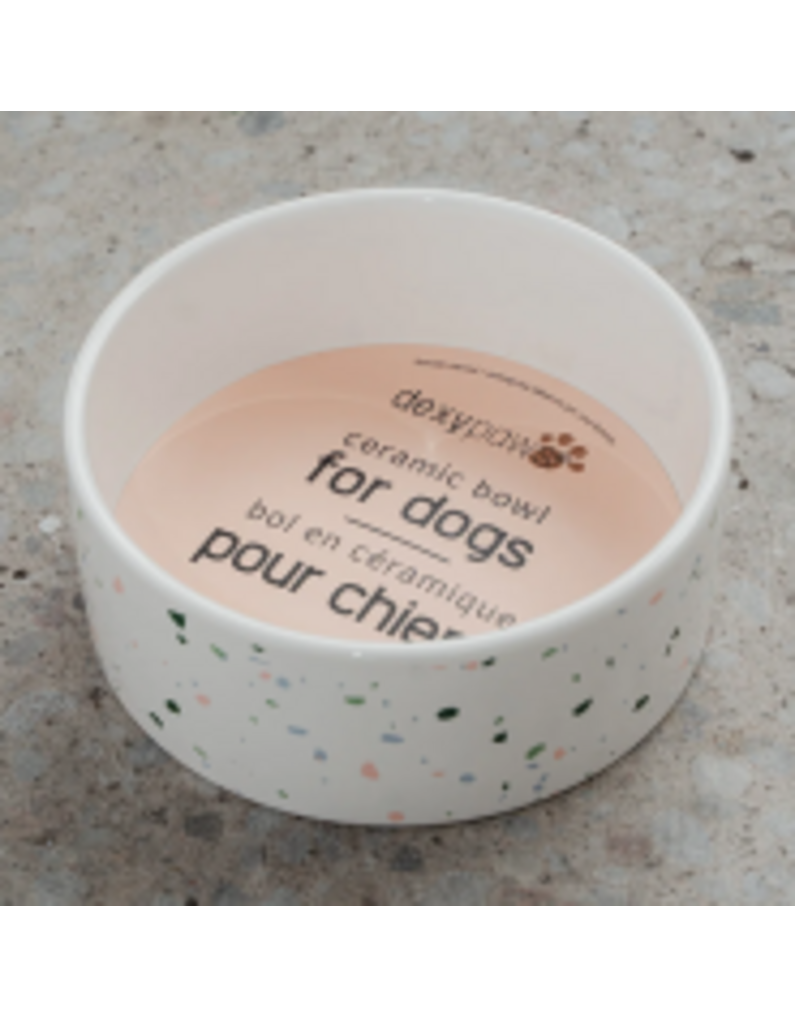 Dexy Paws Ceramic Bowl