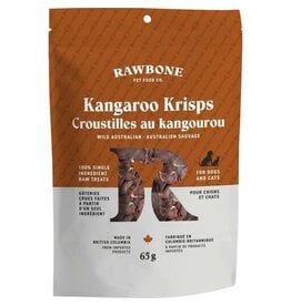 Rawbone Wild Australian Kangaroo Krisps 65gm