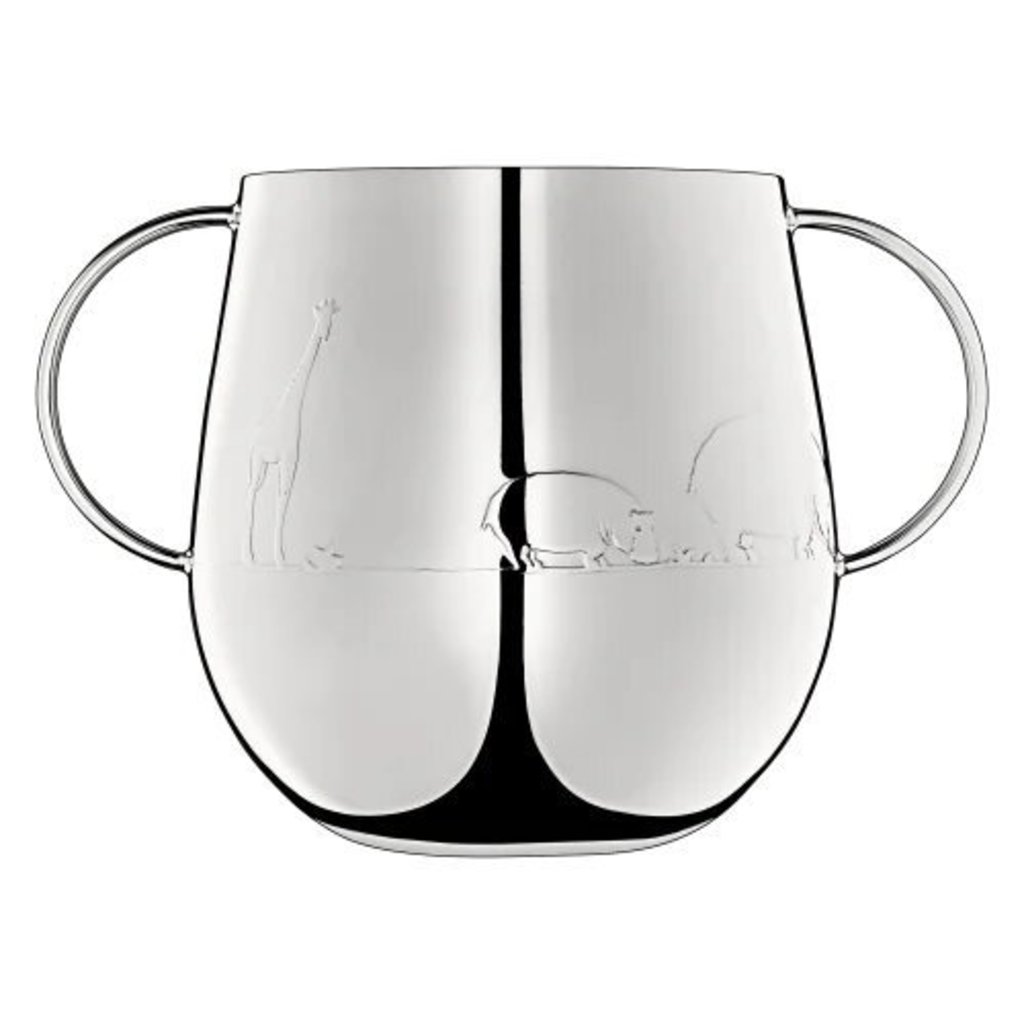 Christofle Baby Cup 2 Handles Savane Maison Lipari