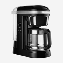 KITCHENAID Onyx Black 12 Cup Drip Coffee Maker With Spiral Showerhead