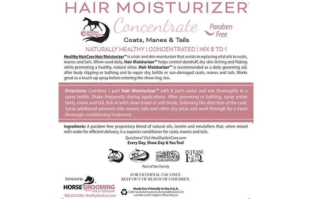 Healthy HairCare Moisturizer