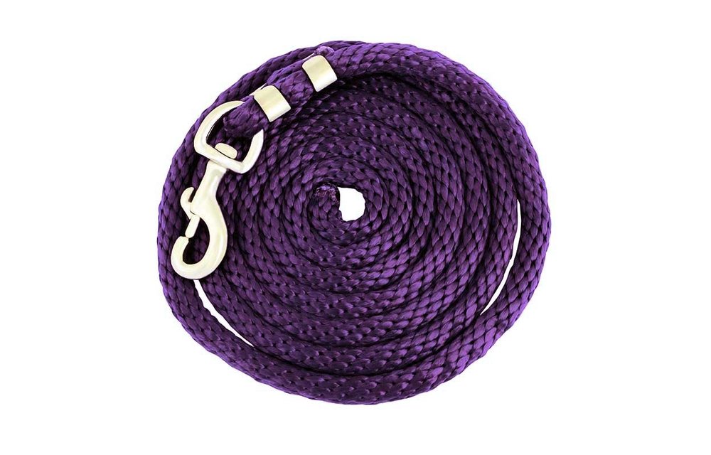 Poly Lead Rope with Brass Swivel Snap