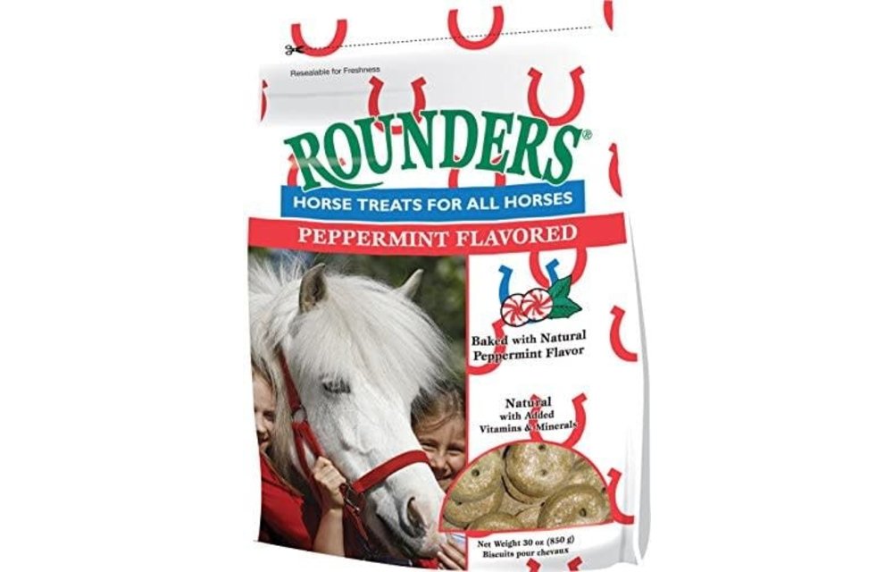 Rounders Peppermint Flavored Horse Treats