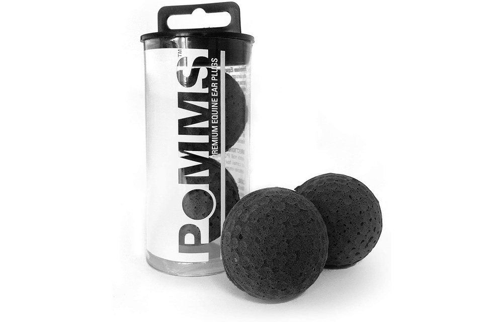 Pomms Equine Earplugs Black