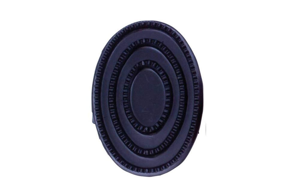 Large Soft Rubber Curry Comb