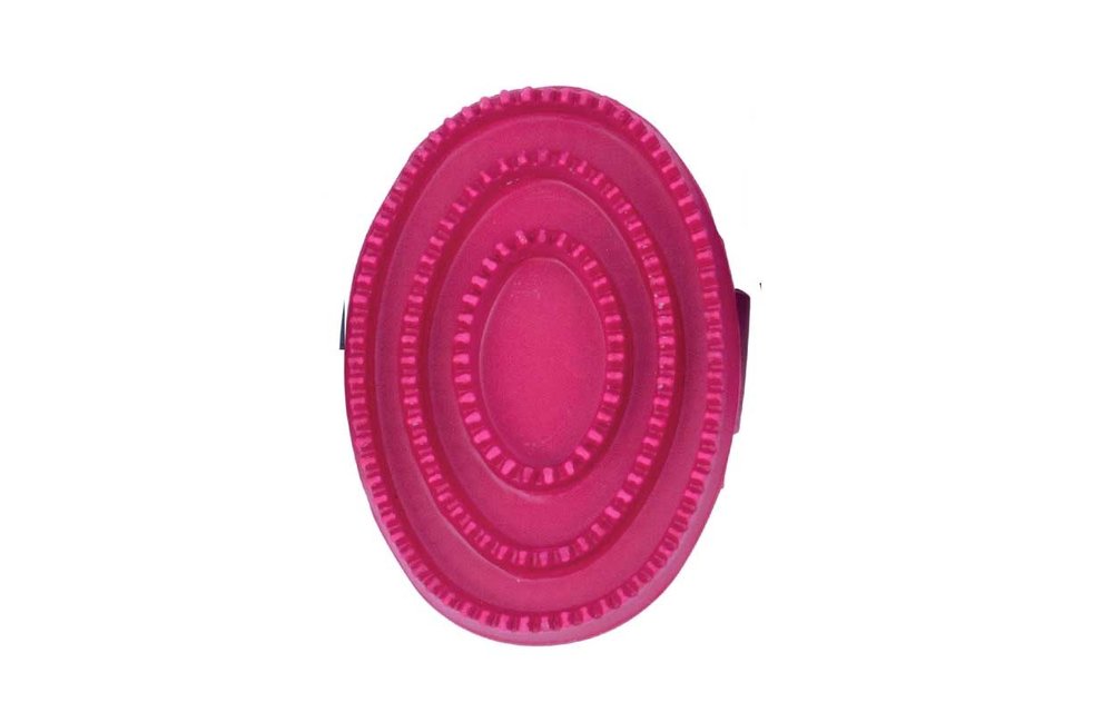 Large Soft Rubber Curry Comb