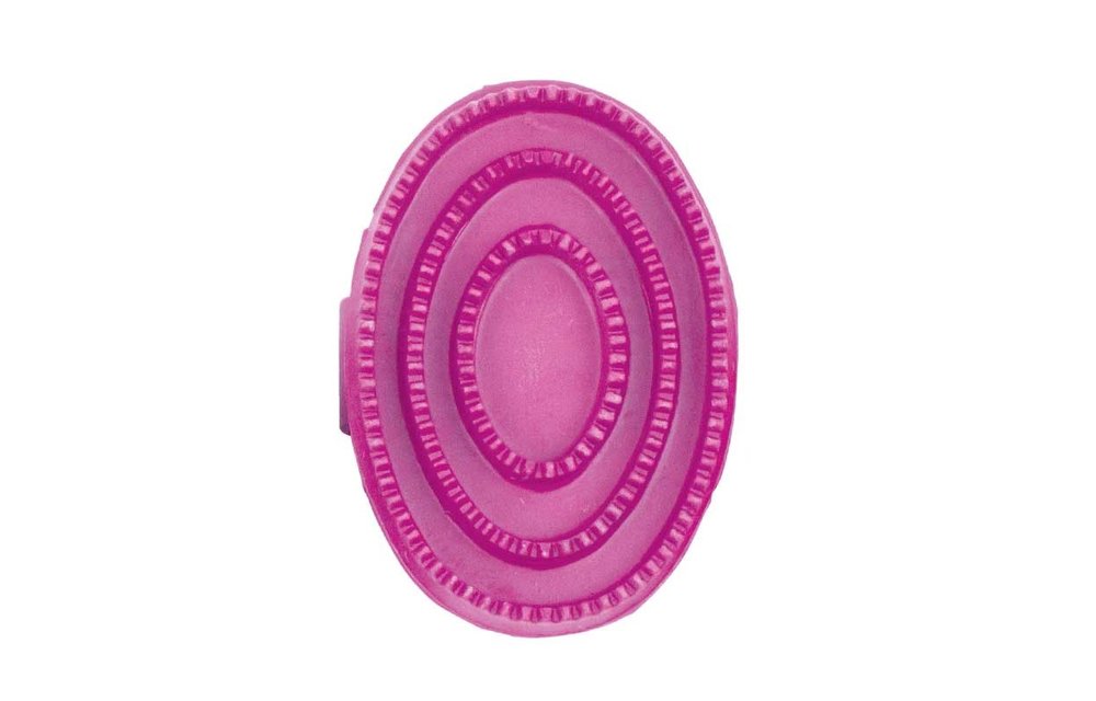 Large Soft Rubber Curry Comb