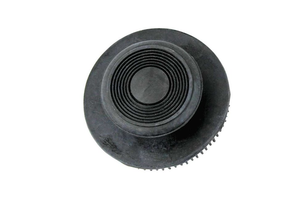 Small Round Soft Rubber Facial Curry Comb