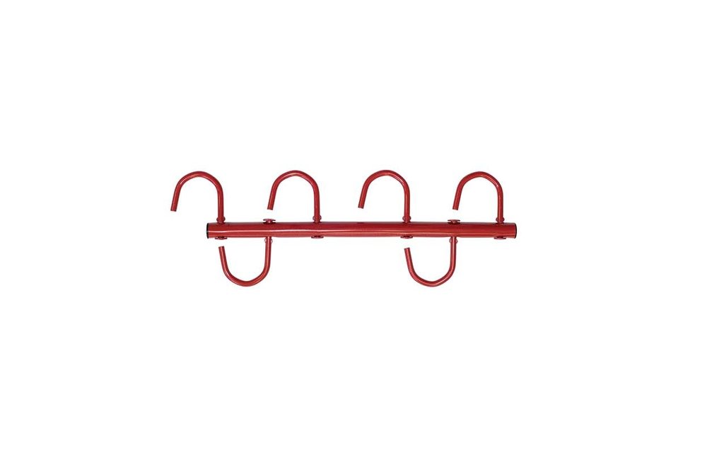 4 Hook Steel Tack Rack