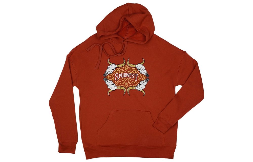 SpurWest Bone Collector Drop-Shoulder Hoodie