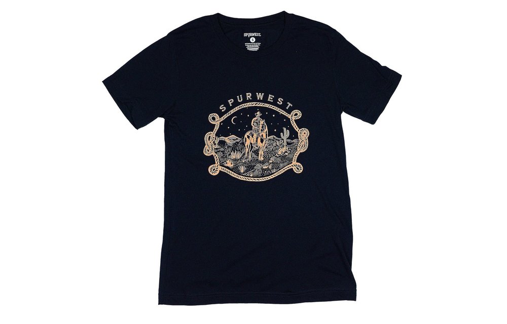 SpurWest Midnight Outlaw Tee