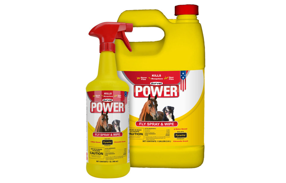 Durvet Power Fly Spray & Wipe