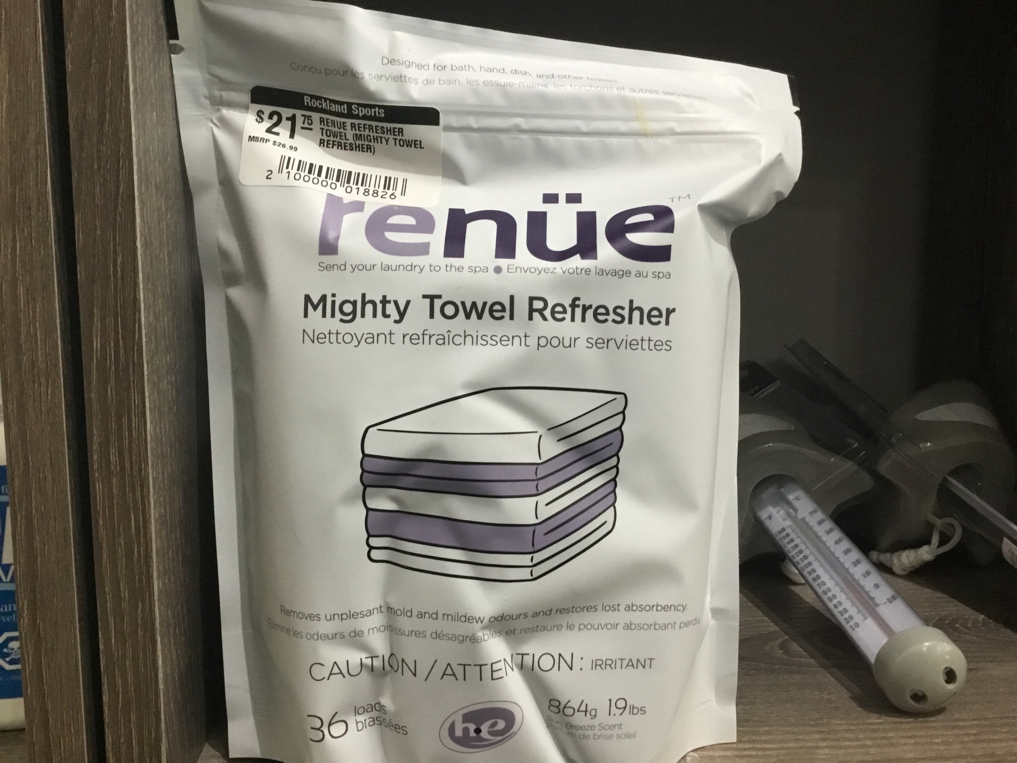 RENUE REFRESHER TOWEL (MIGHTY TOWEL REFRESHER) Rockland Sports