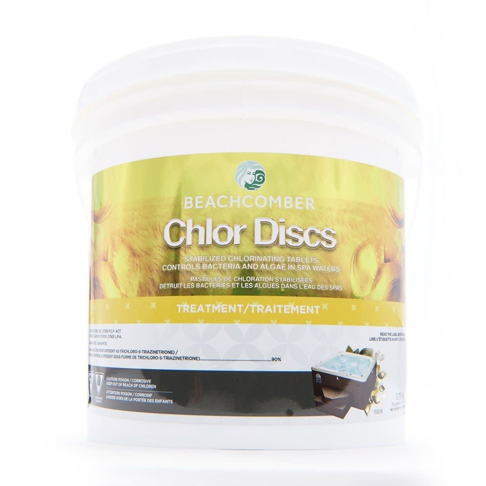BEACHCOMBER BEACHCOMBER CHLOR DISCS 3.75KG