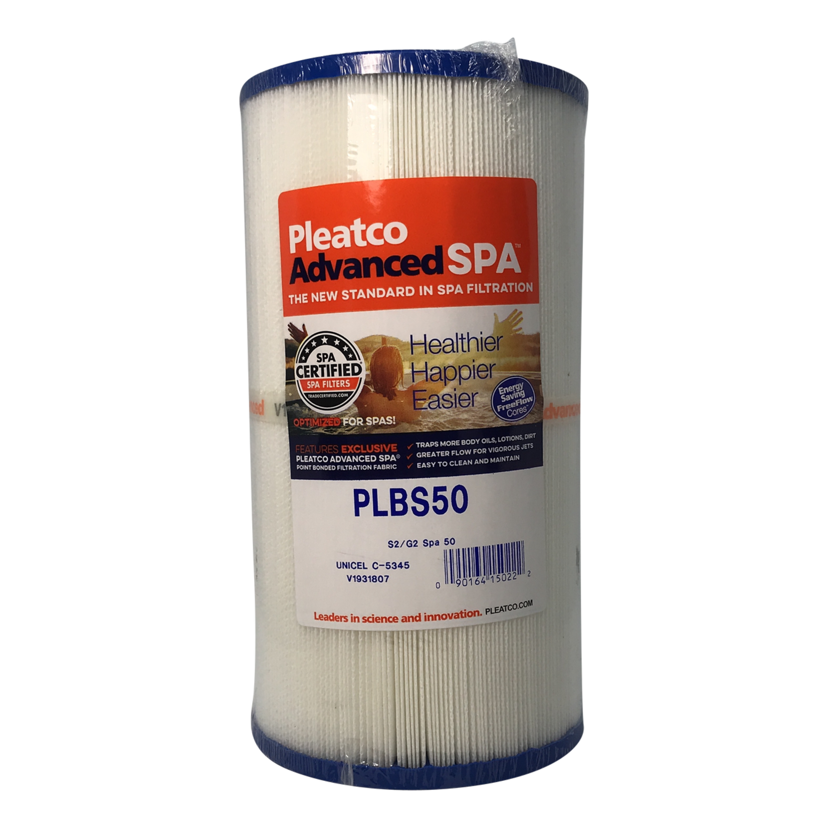 PLEATCO PLEATCO FILTER PLBS50