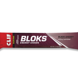 Clif CLIF BLOKS ENERGY CHEWS ( BLACK CHERRY ) 50MG CAFFEINE
