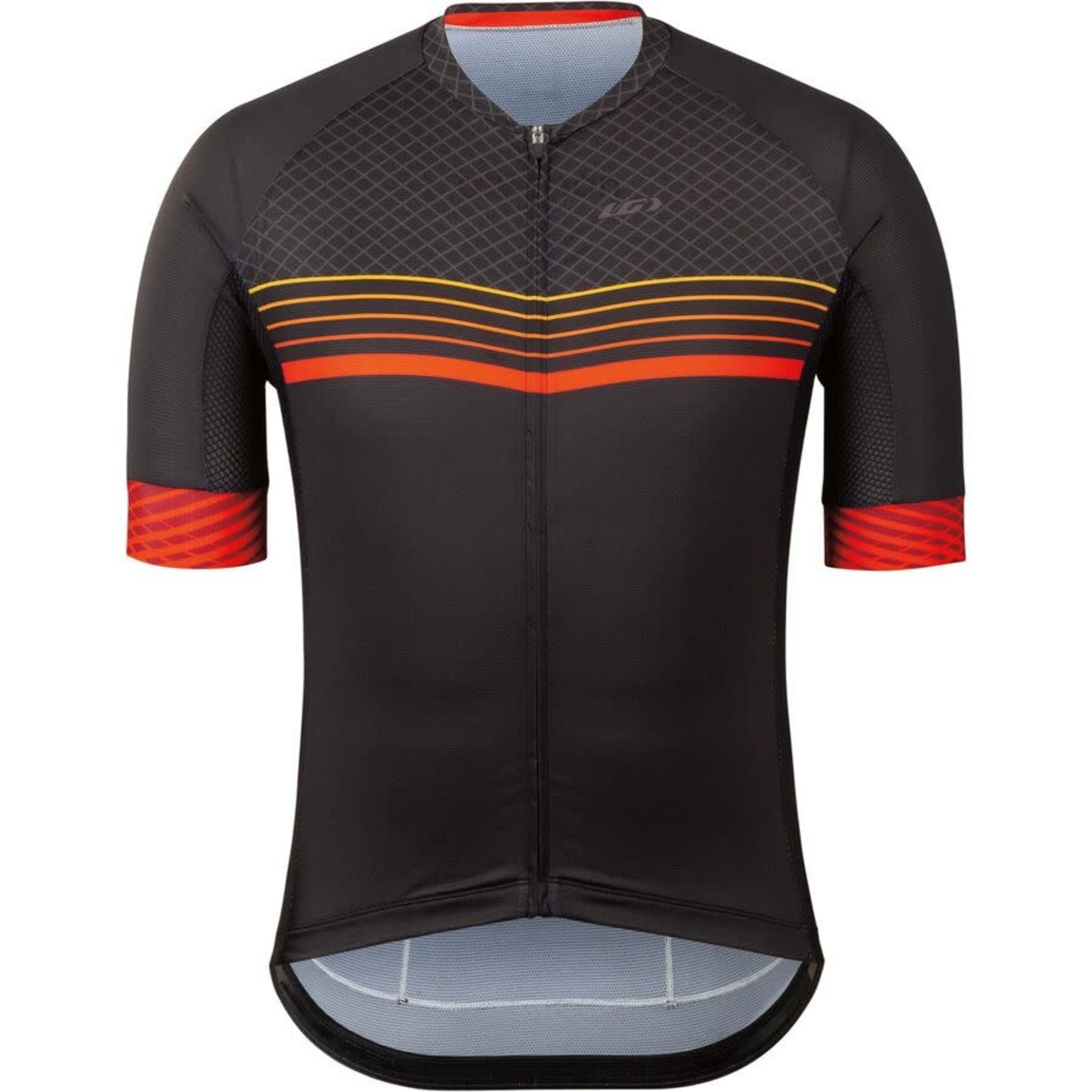 GARNEAU LOUIS GARNEAU DISTRICT JERSEY BLACK/RED/MULTI LINES M