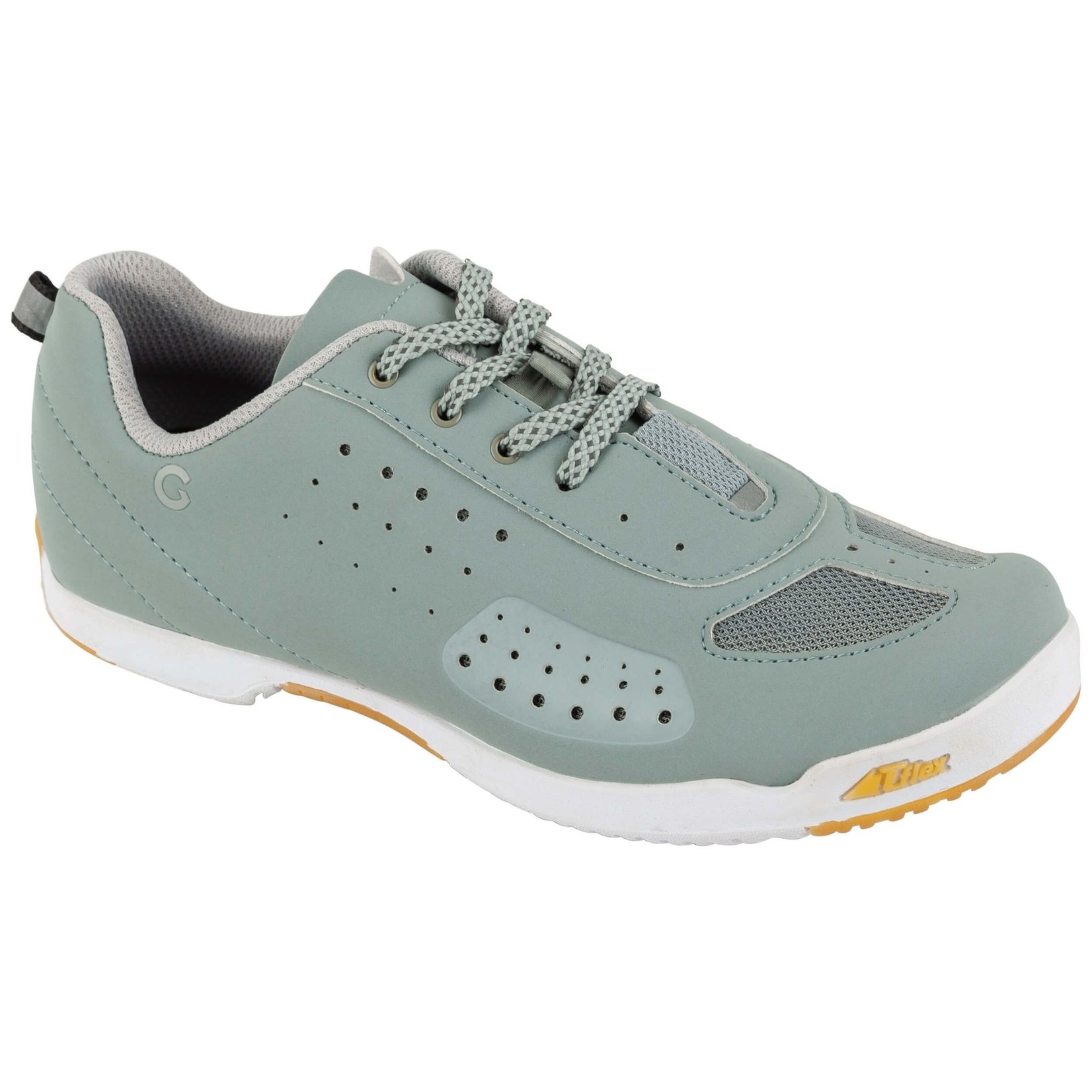 GARNEAU WOMEN'S URBAN CYCLING SHOES GREEN GRAY 39