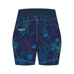 GARNEAU LOUIS GARNEAU WOMEN'S NEO POWER ART MOTION 7 SHORTS BLUE/FLOWERS S