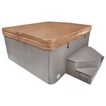 BEACHCOMBER Beachcomber 70" x 86" Hot Tub Cover TAN