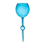 THE BEACH GLASS BEACH GLASS - FLOATING WINE GLASS - BLUE - 2 PACK