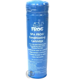 SPA FROG Spa Frog Conditioning Cartridge :Use in the spa frog system along with the spa frog bromine cartridge. -Conditions the water for a softer feel -Helps maintain a neutral pH -Polishes the water for clarity -Lasts 4 full months