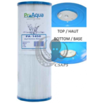 PRO AQUA ProAqua FILTER ( PA-1450 ) BEACHCOMBER :Description: ProAqua Cartridge Filter  Diameter: 4-15/16"   Length: 13-5/16"  Top: 2-1/8"  Bottom: 2-1/8"