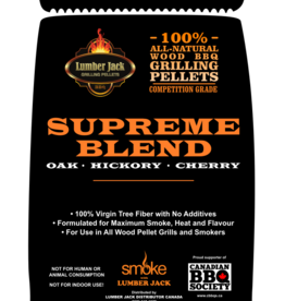 LUMBER JACK lumber jack pellets - supreme blend - 20lb