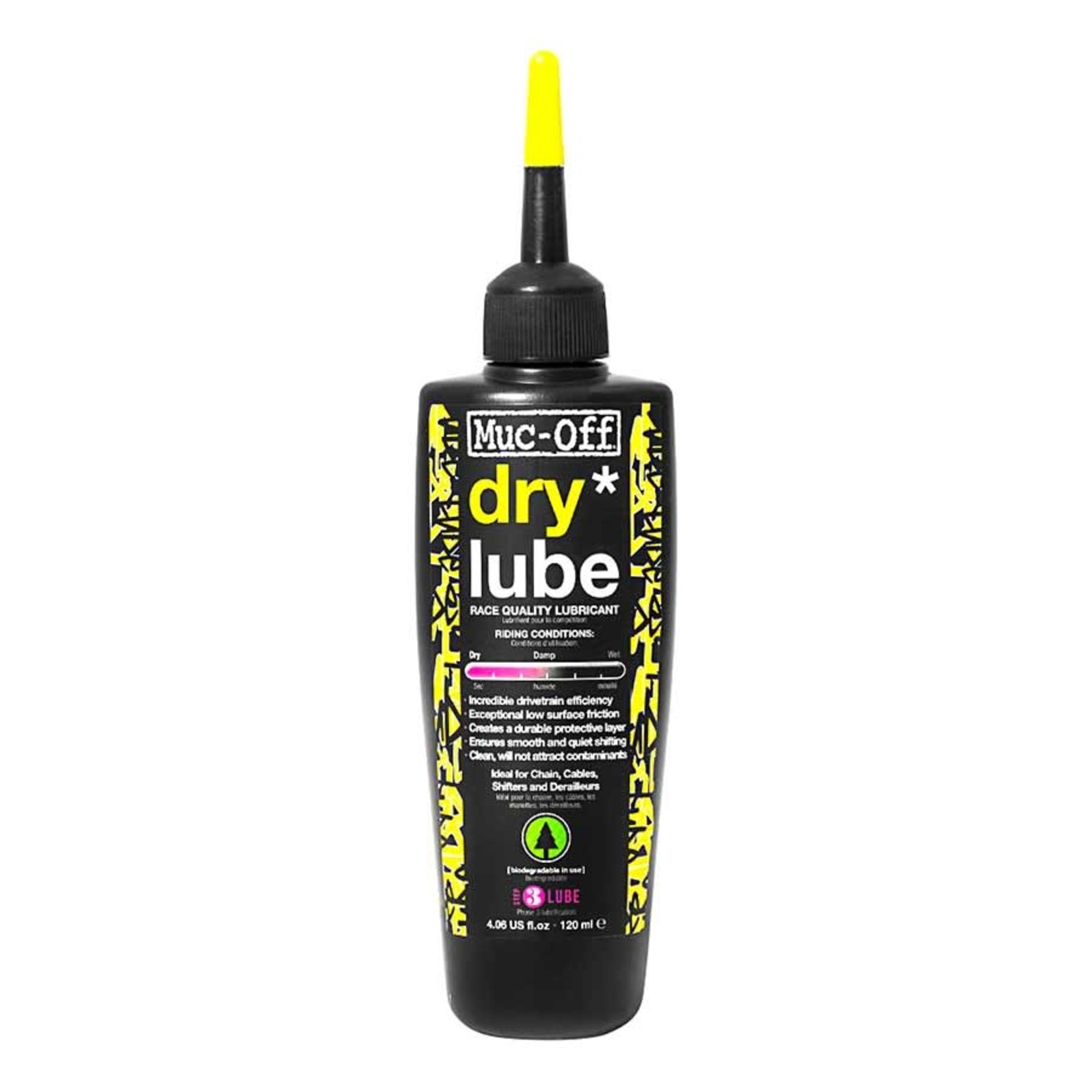 Muc-Off Muc-Off, Dry, Lubricant, 120ml, 966CA (FR/ENG)