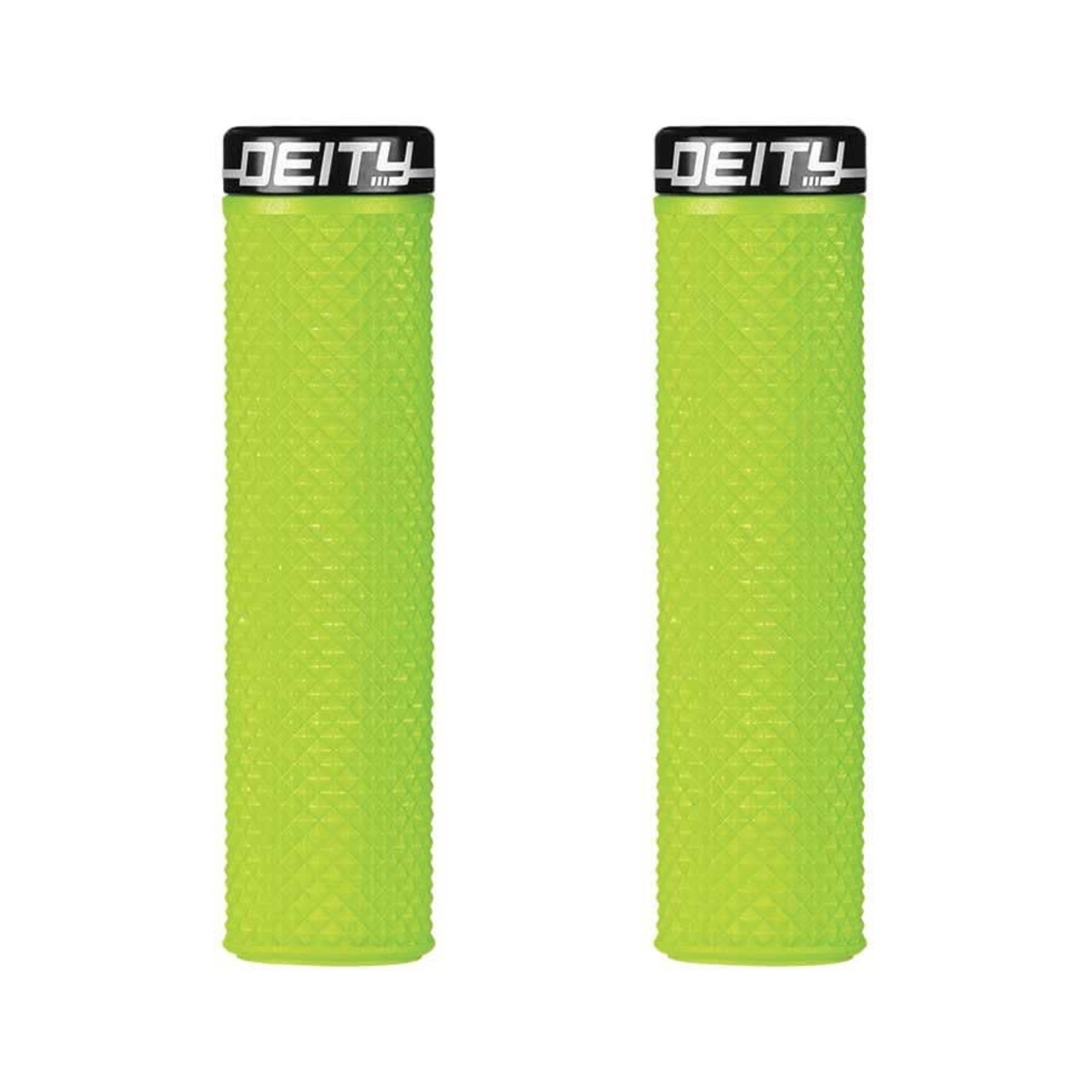 Deity Deity, Supracush, Grips, 133mm, Green, Pair